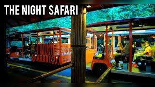 Night Safari Singapore | Tram Safari Ride | Explore Animals in the Night Safari at Singapore Zoo