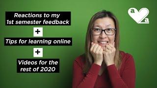 My teaching feedback + tips for online learning