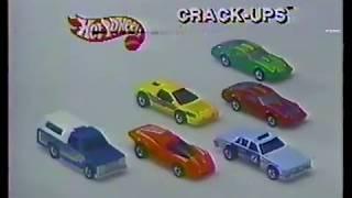 Comerciales 80s -  Crack Ups de Hot Wheels