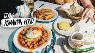 Romanian FOOD TOUR - 7 Dishes You HAVE to Try in Transylvania! 
