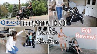 PREPARING FOR OUR 3RD BABY! Graco Ready2Grow LX 2.0 Double Stroller Review