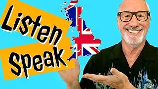 Native British English Conversation Practise - Listen, Learn, Speak