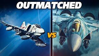 Supremely Outmatched | F-4E Phantom II Vs Su-27 Flanker | Digital Combat Simulator | DCS |