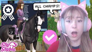 ALL CHAMPS In ONE DAY  *Star Stable Challenge*