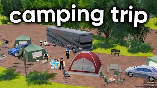 I Went On A CAMPING TRIP In Greenville! (Roleplay)