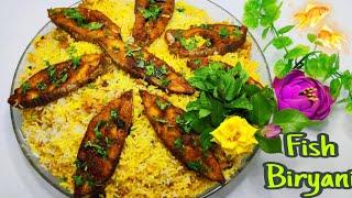 Special Indian Lunch Recipes | Fish Biryani | Biryani Recipe #biryani