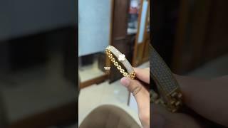 Exclusive gold look bangle pure silver 925 #jewellery #silvercollcetion #925silver #bangles #gold