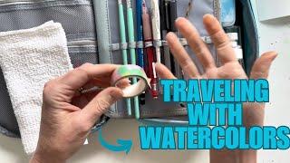 Traveling  With Watercolors