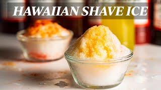 Hawaiian Shave Ice - How to Make Homemade Pineapple Syrup