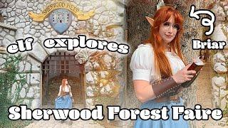 Exploring Sherwood Forest Faire as an Elf