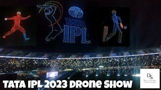 IPL 2023 Drone Show II Gujarat Titans vs Chennai Super Kings