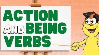 Action and Being Verbs | Verbs for kids | Learn about the two types of verbs