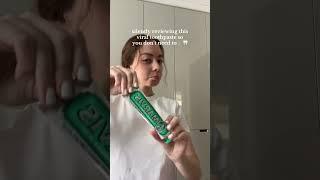 ok it’s actually good fine I said it #marvis #european #toothpaste #trend #review #fypシ゚viral #viral