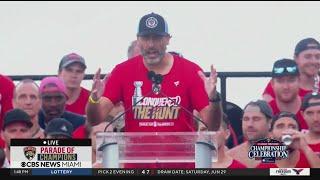 Panthers legend Roberto Luongo speaks