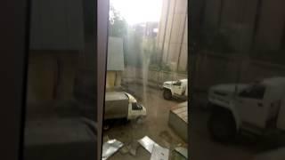 Ураган Буря Шторм в Москве 29 мая 2017 Сорвало крышу на Шаболовке
