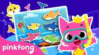 [Mới]   Chơi trốn tìm cùng Gia đình Cá mập | Baby Shark | Pinkfong! Cá mập con - Nhạc thiếu nhi