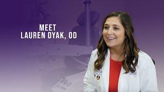 Meet Lauren Dyak, OD. Woolfson Eye Institute