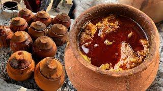 सुबह 7 बजे से भीड़ लगती है इनकी मटन मेकिंग देखने | UNIQUE MUTTON MAKING | PATNA STREET FOOD | INDIAN