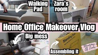 Walking Desk Office Makeover