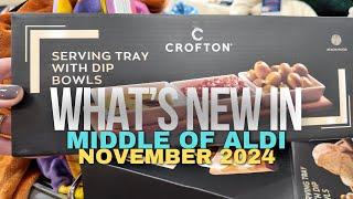 What's New in Middle of Aldi - New Arrivals - November 2024