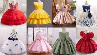 New Party Frocks For Baby Girls 2025//Fancy Frock Designs for Baby Girls//Baby Girl Fashion 2025