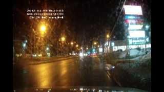 Accident at night
