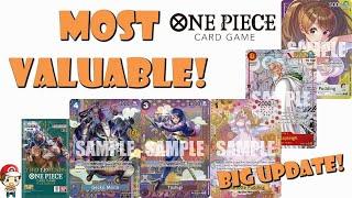 Most Valuable Cards from OP-08: Two Legends! BIG Update! Prices Crashing! (One Piece TCG News)