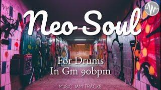 Neo Soul Jam For【Drums】G Minor 90bpm No Drums BackingTrack