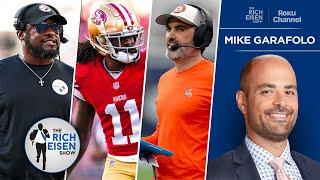 NFL Insider Mike Garafolo Predicts Brandon Aiyuk Will Be Traded to…??  | The Rich Eisen Show