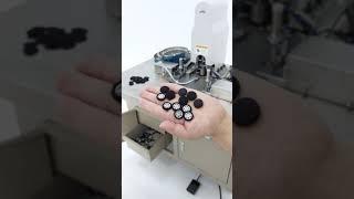 JYL- G6 -01包纽机 Computerized Fabric Covered Button Caps Machine