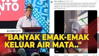 Prabowo Respons Netizen Nangis Lihat Debat Capres: Saya Sendiri Keluar Air Mata