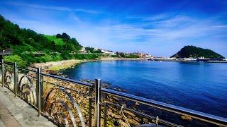 Paseo por la costa desde Zarautz a Getaria (16 de junio de 2023) 4K - OPPO Find X3 Pro