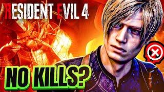 Can You Beat Resident Evil 4 Remake With NO KILLS?