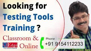 Best Testing Tools Training Institute in Ameerpet Hyderabad