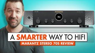 BYE Powered Speakers! STEREO 70s HERE! MARANTZ Stereo Receiver Review