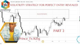 VOLATILITY STRATEGY FOR PERFECT ENTRIES with Prince Fx King, Synthetic Trading Index: Part 2