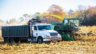 James H. Lamb Farms Ltd Harvesting Corn Snaplage