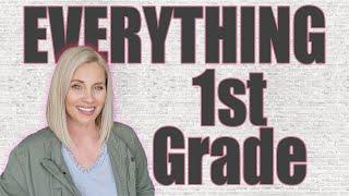 EVERYTHING WE ARE USING FOR 1ST GRADE | First Grade Homeschool Curriculum | Secular Curriculum 2022