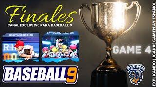  BASEBALL 9 FINAL CAMPEONATO LIGA MASTER  VIDEOJUEGOS GAMEPLAY ESPAÑOL NO HITTERS BEISBOL 2021 GAME