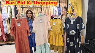 Is Saal Bari Eid Ki Shopping S9 Game Se Ki or Kitne Dress Liye ?️ | Ayesha & Momina