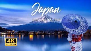 Enchanting Japan 4K Landscape: Exploring Mount Fuji, Cherry Blossoms, and Ancient Culture