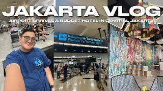 JAKARTA VLOG • Airport Arrival & Budget Hotel in Central Jakarta | Ivan de Guzman