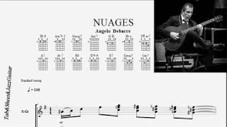 Nuages Angelo Debarre Tab Sheet JazzGuitar