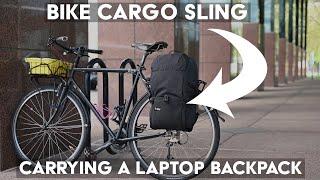 Carry Any Backpack On Your Bike Using A Bike Cargo Sling