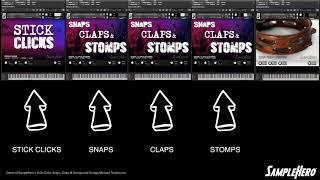 SampleHero - Snaps, Claps & Stomps Demo Video