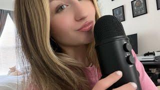 Fast and aggressive close up mouth sounds and tapping (Custom video for adan)//ASMR