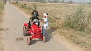 Home made Mini Mahindra powerful Mini Eicher tractor Komal Kumar