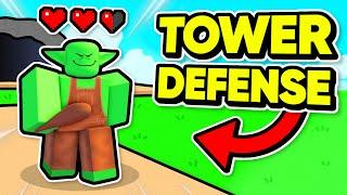 I made a TOWER DEFENSE Game in Roblox...