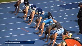 Open Men 100m Final 2022 Australian Track & Field Championships