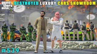 Michael Destroys Luxury Car Showroom For Richman | Gta V Gameplay